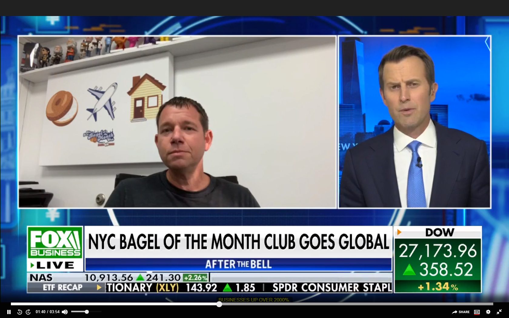 RMF Attorney and Bagel of the Month Owner, Andrew Hazen Interviewed by Fox News Ruskin Moscou
